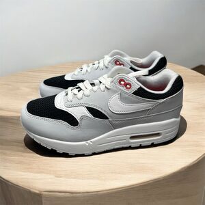 Nike Air Max 1 Urawa FD9081-001 Platinum/Black/Red/White Men Sz 5.5 Women Sz 7